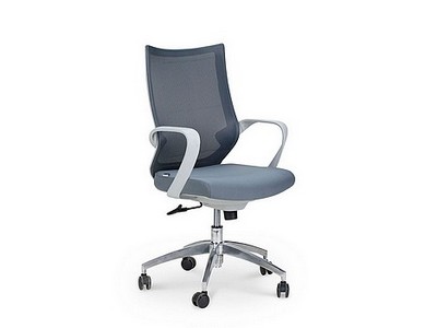 Кресло офисное «СПЭЙС gray LB/св.серый пластик»